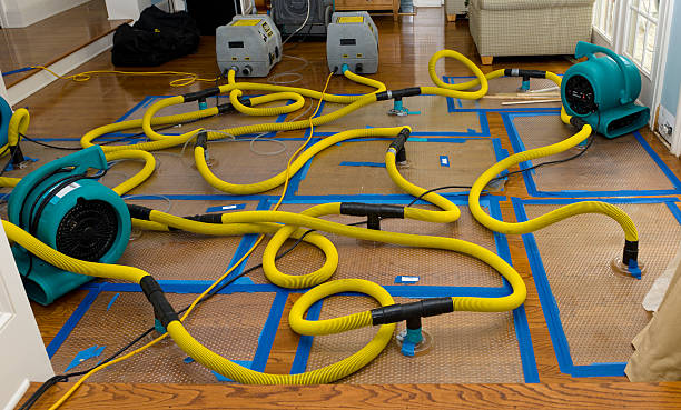 Professional Burst Pipe Water Damage technician working in Creston, CA